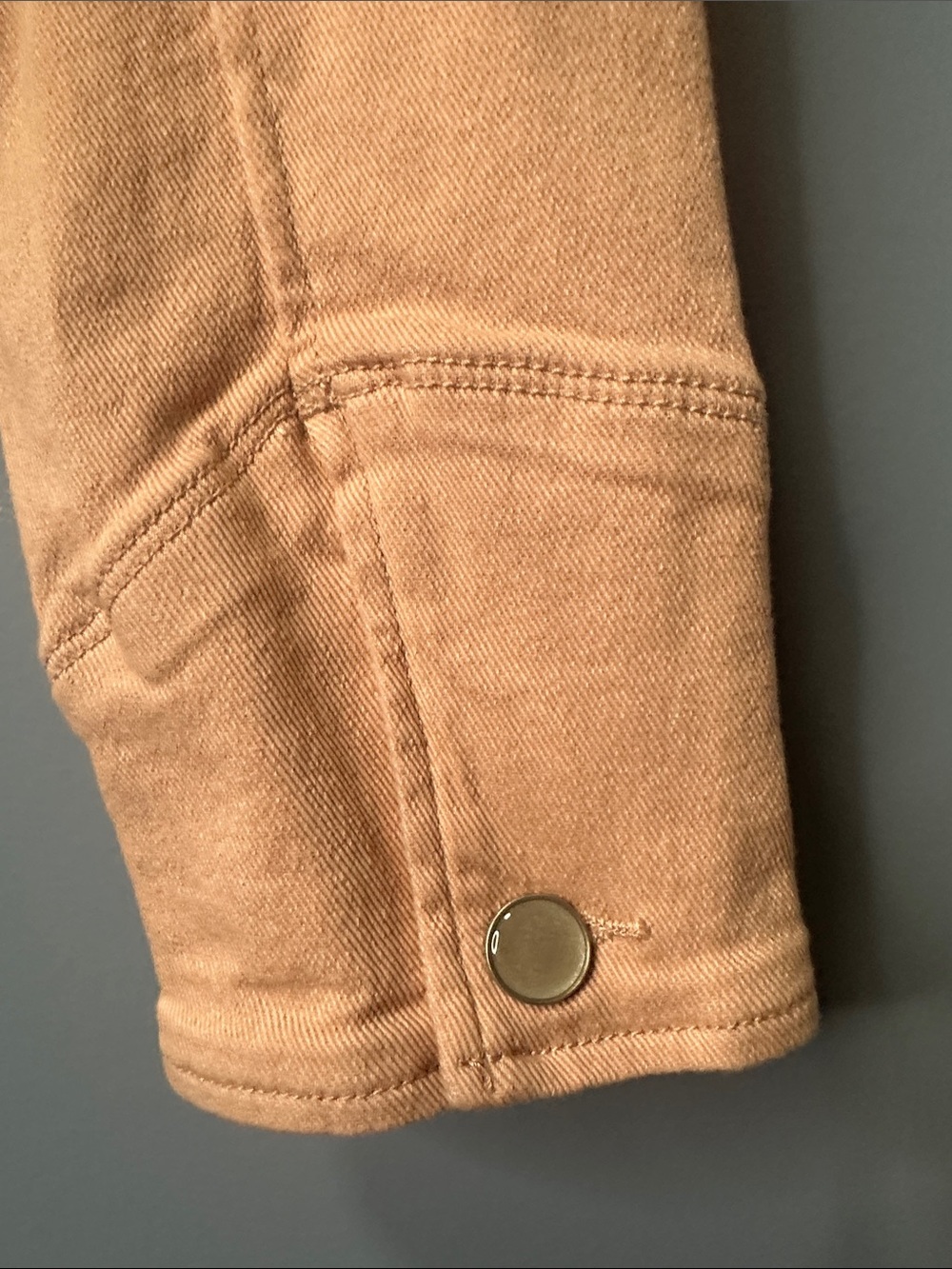 NWT 7 For All Mankind Cropped Utility canvas 
Jacket Rusty Blush Burgundy XS & S - Picture 11 of 14